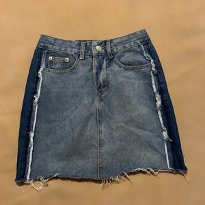 Chelsea and Violet Denim Skirt